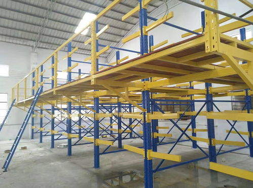 提高空間使用效率,佛山市政護(hù)欄工程廠家使用懸臂閣樓倉儲(chǔ)貨架